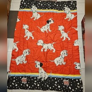 As Is 101 Dalmatian Twin Comforter Vintage